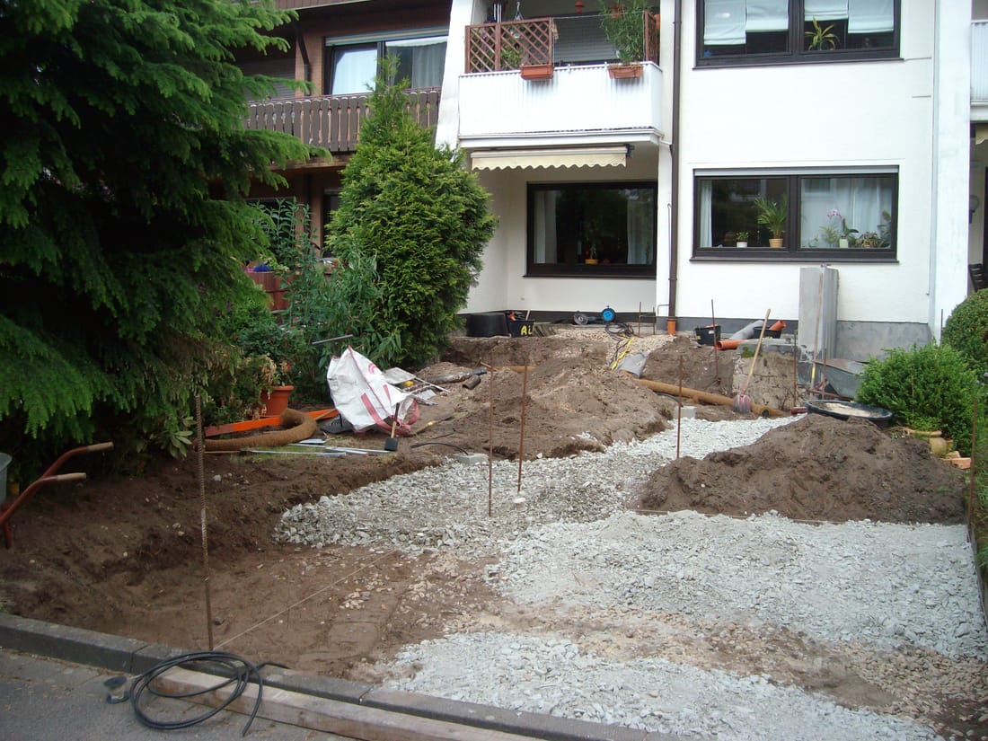 Planung und Umsetzung einer Gartenanlage